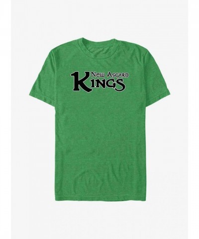 Marvel Asgardian Kings Logo T-Shirt - Green for Men