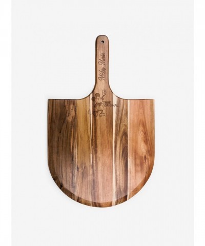 Disney Acacia Wood Pizza Peel with Mickey Mouse Design