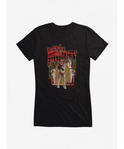 Universal Monsters The Mummy Tomb Wraps Junior Girls Cotton T-Shirt