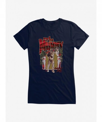 Universal Monsters The Mummy Tomb Wraps Junior Girls Cotton T-Shirt