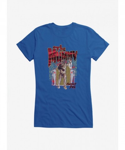 Universal Monsters The Mummy Tomb Wraps Junior Girls Cotton T-Shirt