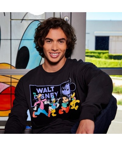 Mickey Mouse Cartoon Pals Long Sleeve T-Shirt for Adults