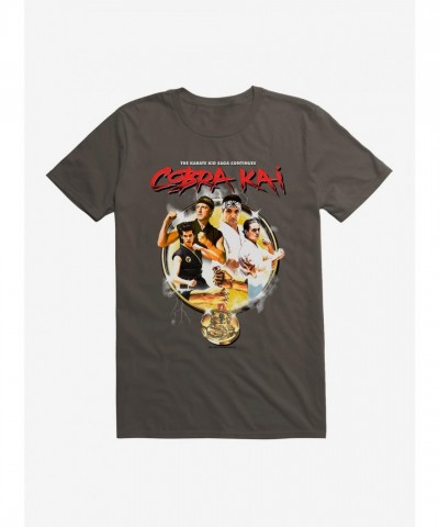 Cobra Kai Saga T-Shirt for Men, Lightweight Cotton