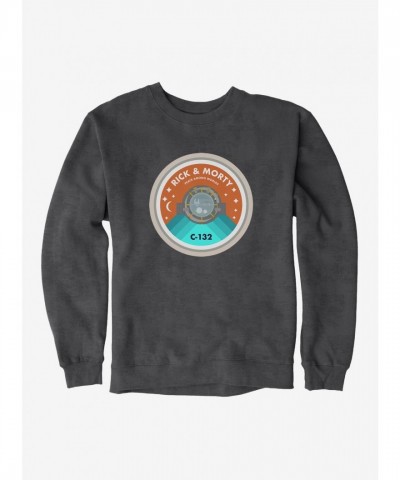 Rick And Morty Cosmic Voyage Men's Heavyweight Fleece Sweater