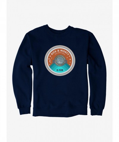 Rick And Morty Cosmic Voyage Men's Heavyweight Fleece Sweater
