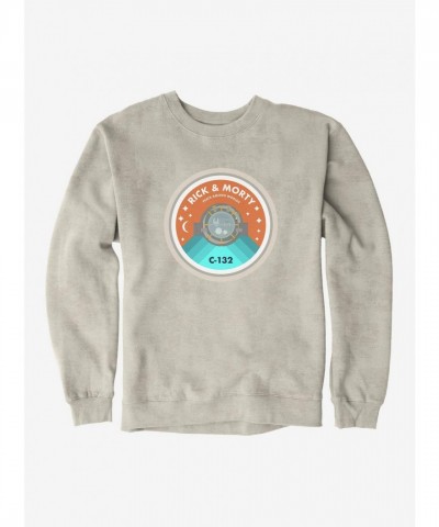 Rick And Morty Cosmic Voyage Men's Heavyweight Fleece Sweater