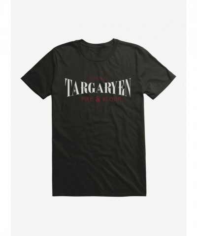 Game Of Thrones T-Shirt - Tagaryen Fire And Blood Unisex