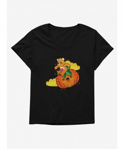 Care Bears Pumpkin Ride Plus Size Tee for Girls