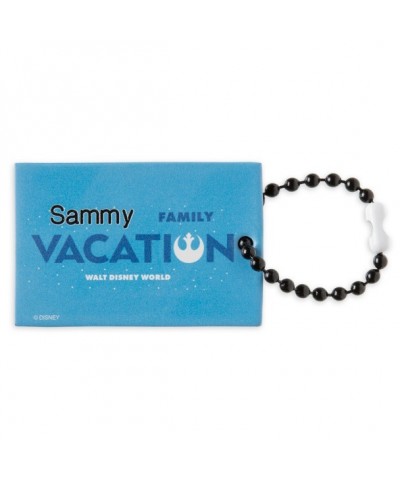 Rebel Family Vacation Tag by Leather Treaty - Disney World Customizable Leather Accessory