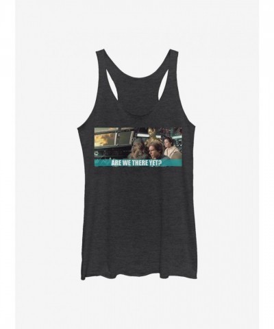 Star Wars Girls Tank Top - Adventure Awaits in Black