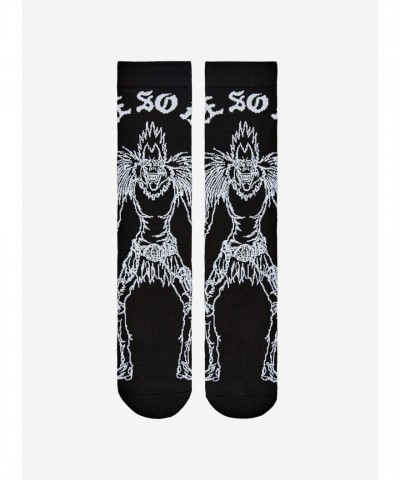 Death Note Ryuk Outline Crew Socks for Unisex