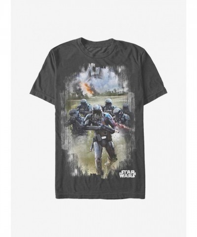 Star Wars Rogue One T-Shirt - Grey Men's Storm the Beach Apparel