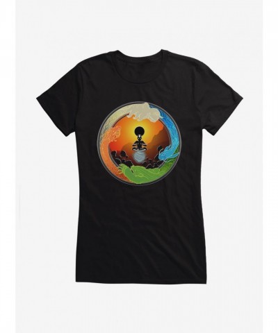 Avatar Eclipsing Balance Girls T-Shirt by Adam Foster