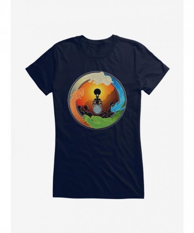 Avatar Eclipsing Balance Girls T-Shirt by Adam Foster