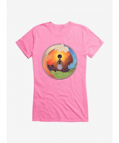 Avatar Eclipsing Balance Girls T-Shirt by Adam Foster