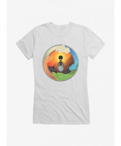 Avatar Eclipsing Balance Girls T-Shirt by Adam Foster