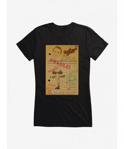 A Christmas Story Girls Lightweight Slip T-Shirt