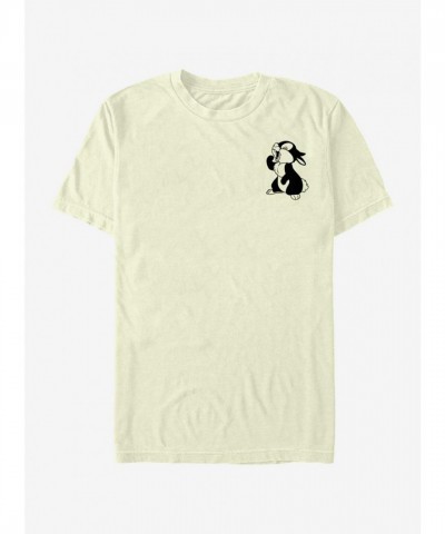 Disney Vintage Bambi Thumper T-Shirt - Men's Beige