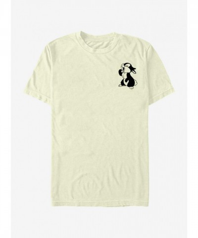 Disney Vintage Bambi Thumper T-Shirt - Men's Beige