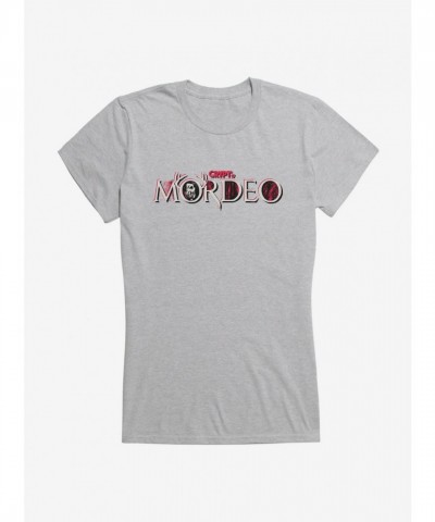 Crypt TV Mordeo Logo Lightweight Cotton Girls T-Shirt