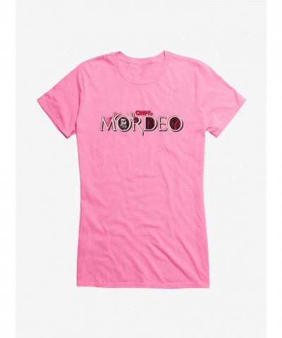Crypt TV Mordeo Logo Lightweight Cotton Girls T-Shirt