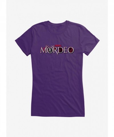 Crypt TV Mordeo Logo Lightweight Cotton Girls T-Shirt