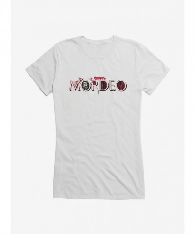 Crypt TV Mordeo Logo Lightweight Cotton Girls T-Shirt