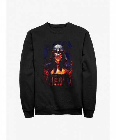Obi-Wan Kenobi vs. Darth Vader Graphic Hoodie - Men's Black