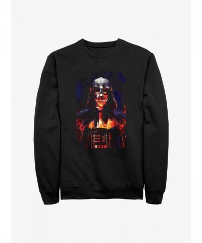 Obi-Wan Kenobi vs. Darth Vader Graphic Hoodie - Men's Black