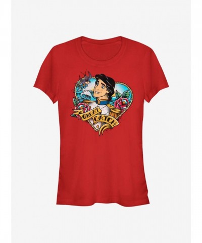 Disney Great Catch Eric T-Shirt for Girls - Red