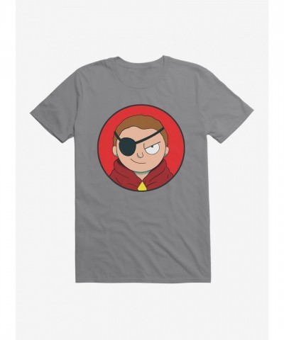 Rick And Morty Morty Eyepatch Unisex Cotton T-Shirt