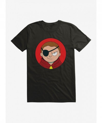 Rick And Morty Morty Eyepatch Unisex Cotton T-Shirt