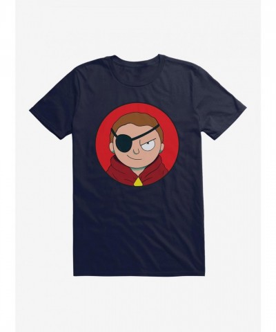 Rick And Morty Morty Eyepatch Unisex Cotton T-Shirt