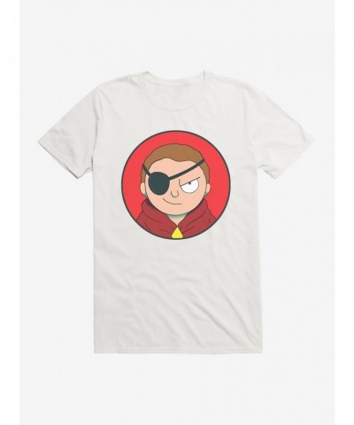Rick And Morty Morty Eyepatch Unisex Cotton T-Shirt