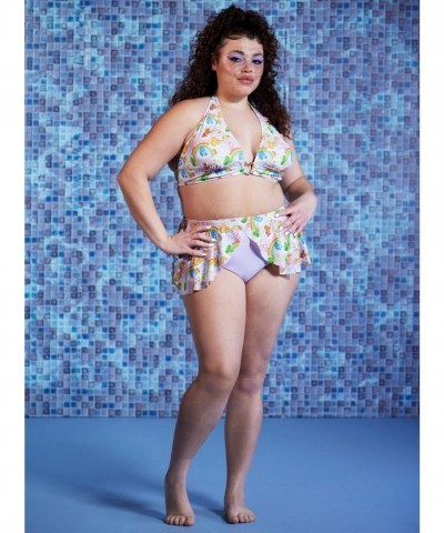 Care Bears Rainbow Swim Bottoms for Plus Size Women