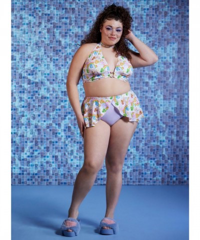 Care Bears Rainbow Swim Bottoms for Plus Size Women