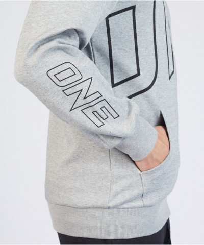 ONE Championship Official Walkout Gray Zip Hoodie