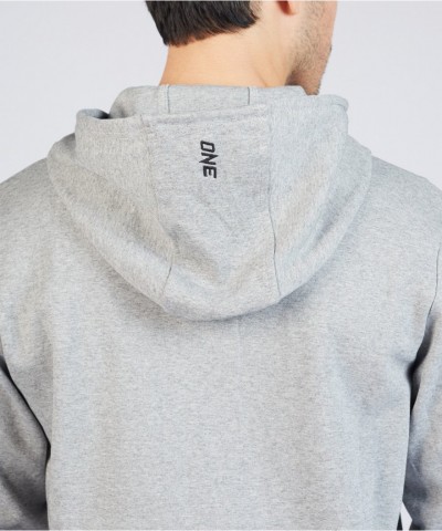 ONE Championship Official Walkout Gray Zip Hoodie