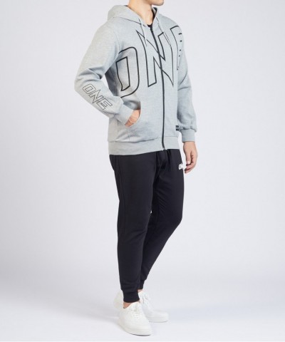 ONE Championship Official Walkout Gray Zip Hoodie