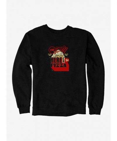 Teenage Mutant Ninja Turtles Hoodie with Pizza Script for Men