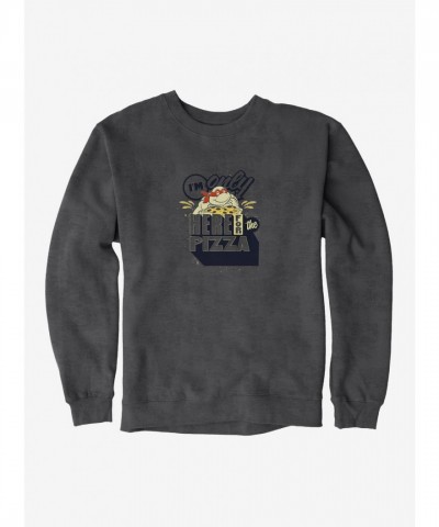 Teenage Mutant Ninja Turtles Hoodie with Pizza Script for Men
