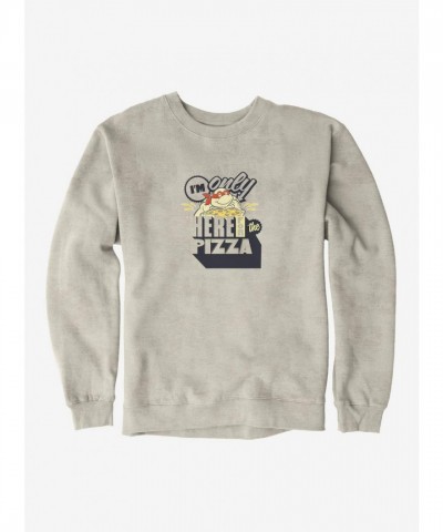 Teenage Mutant Ninja Turtles Hoodie with Pizza Script for Men