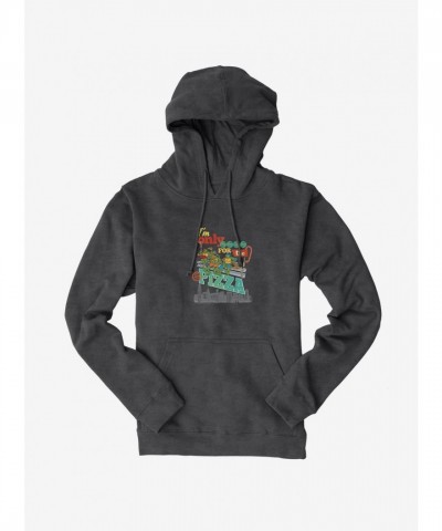 Teenage Mutant Ninja Turtles Only Here For The Pizza Unisex Hoodie