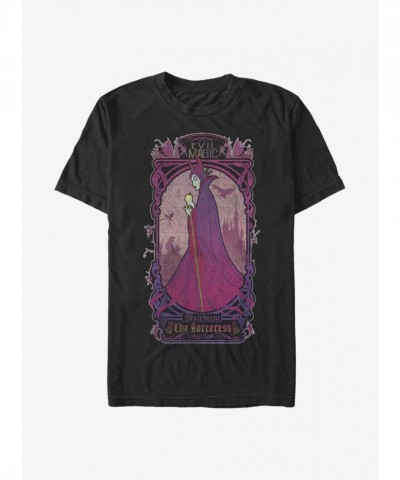 Disney Maleficent Sorceress Lightweight T-Shirt - Men's Black