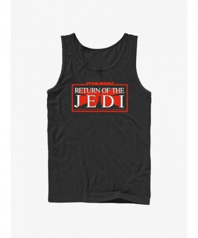 Star Wars Logo Tribute Tank - Black for Men