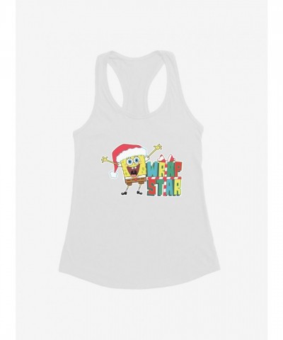 SpongeBob SquarePants Girls Lightweight Wrap Star Tank