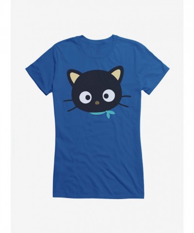 Chococat Girls Lightweight Blue Bandana T-Shirt