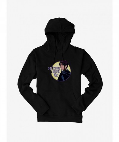 Wednesday Solitude Suits Me Unisex Heavyweight Fleece Hoodie