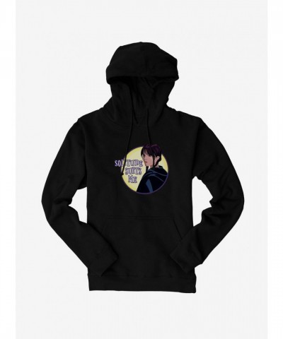 Wednesday Solitude Suits Me Unisex Heavyweight Fleece Hoodie