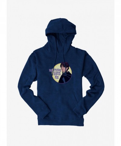 Wednesday Solitude Suits Me Unisex Heavyweight Fleece Hoodie